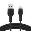 Belkin Kabel BoostCharge USB-A do Lightning silikonowy 1m, czarny